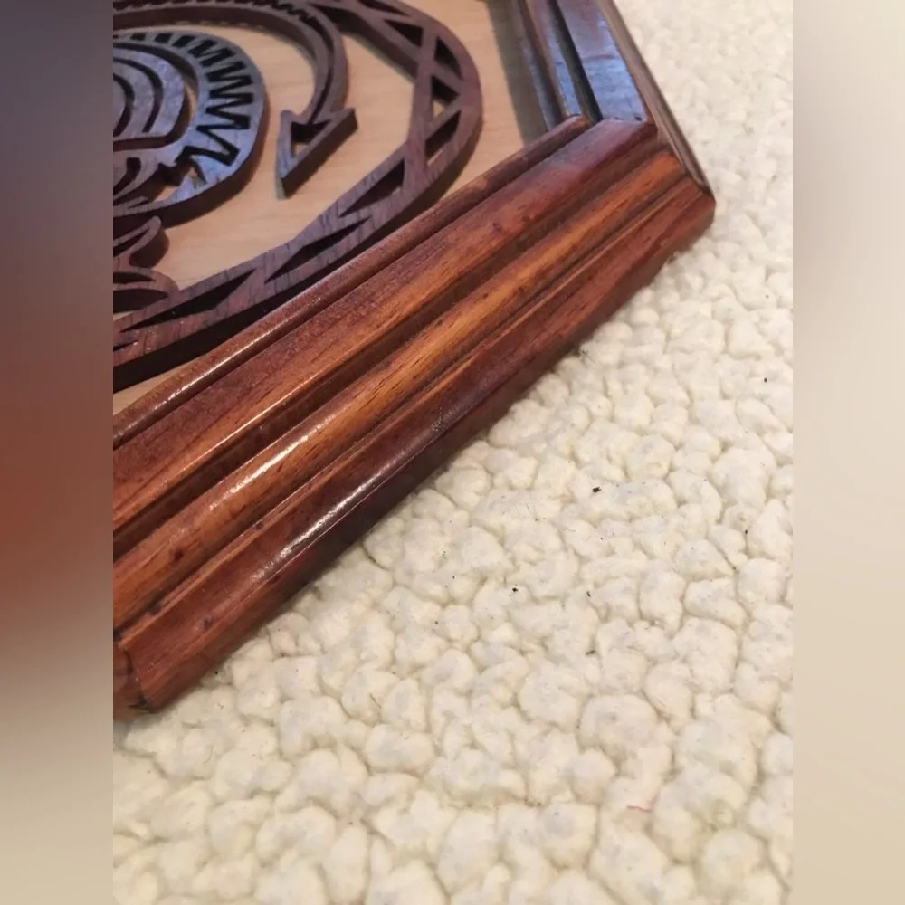 Wood Hand Carved Dragon Detailed Artwork Art Home Decor
Sold as shown in picture - Picture 11 of 12